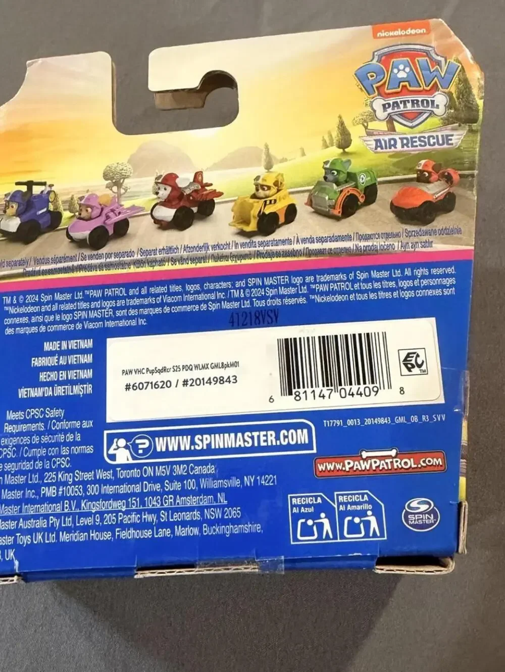 Paw Patrol Marshall Rescue Vehicle